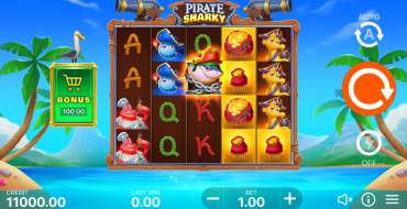 Pirate Sharky: Игровой автомат