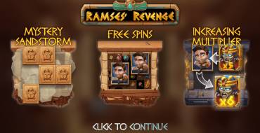 Ramses Revenge: Игровой автомат