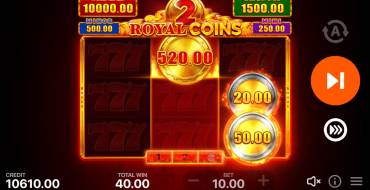 Royal coins 2: Hold and Win: Бонусные игры