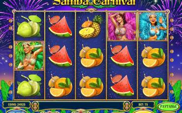 Игровой автомат Samba Carnival