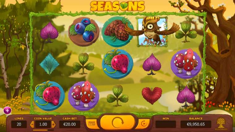 Слот Seasons играть бесплатно