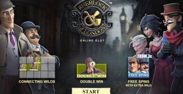 Sherlock of London: Игровой автомат Sherlock of London