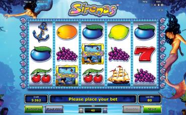 Игровой автомат Sirenas