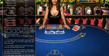 Stud Poker 3D: Правила