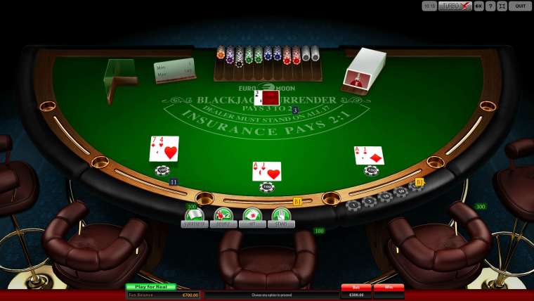 Слот Surrender Blackjack играть бесплатно