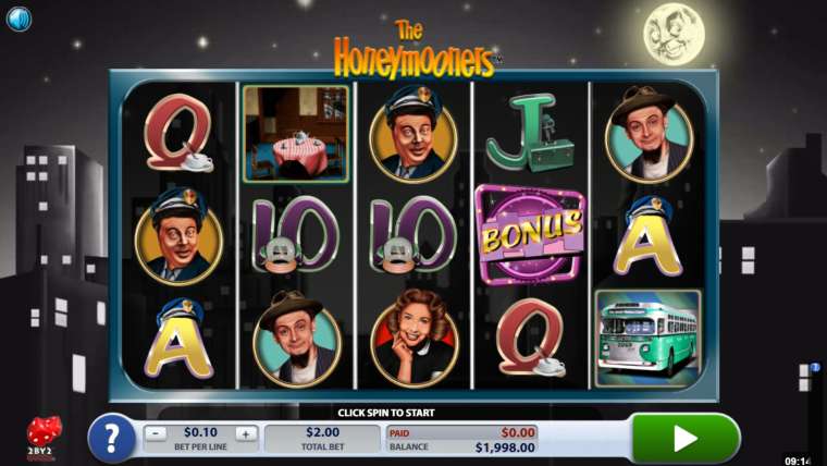 Слот The Honeymooners играть бесплатно