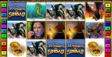 The Voyages of Sinbad: Интерфейс