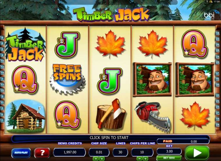 Слот Timber Jack играть бесплатно