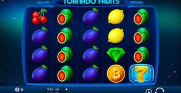 Tornado Fruits: Игровой автомат