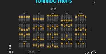 Tornado Fruits: Линии