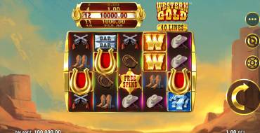 Western Gold: Игровой автомат