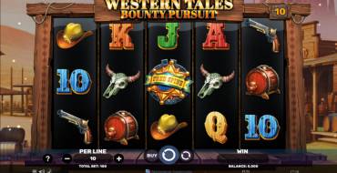 Western Tales – Bounty Pursuit: Игровой автомат