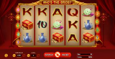 Who’s the Bride: Игровой автомат Who’s the Bride Netent