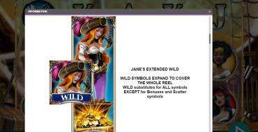 Wild Jane: The Lady Pirate: Выплаты