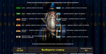 Wizard Bingo: Правила