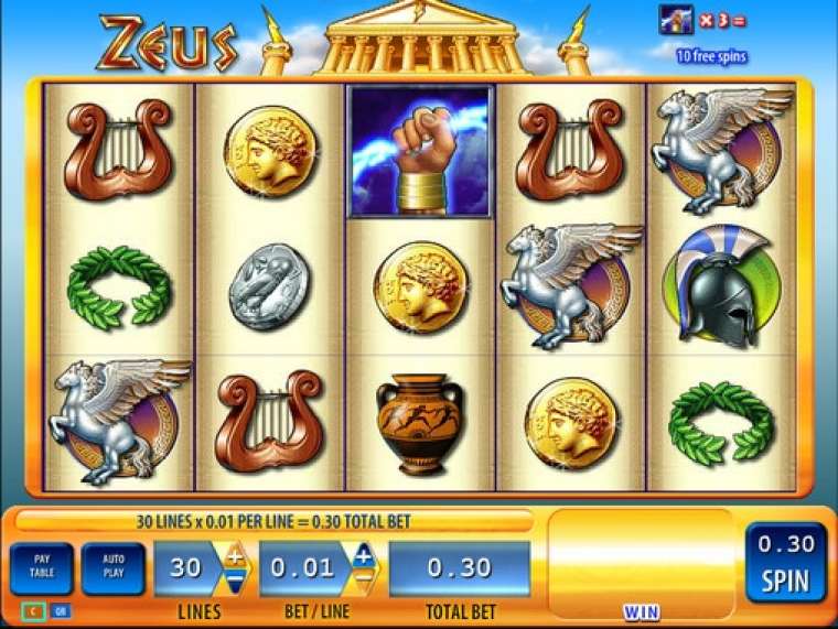 Слот Zeus играть бесплатно