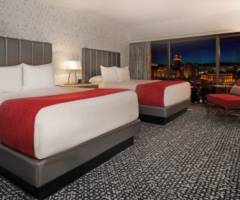 Flamingo Hotel and Casino Las Vegas: Flamingo Room 2 Queens