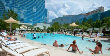 Aria Resort & Casino Las Vegas: Отдых у бассейна